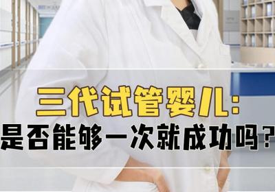 三代试管婴儿一次成功率高吗？关键影响因素解析