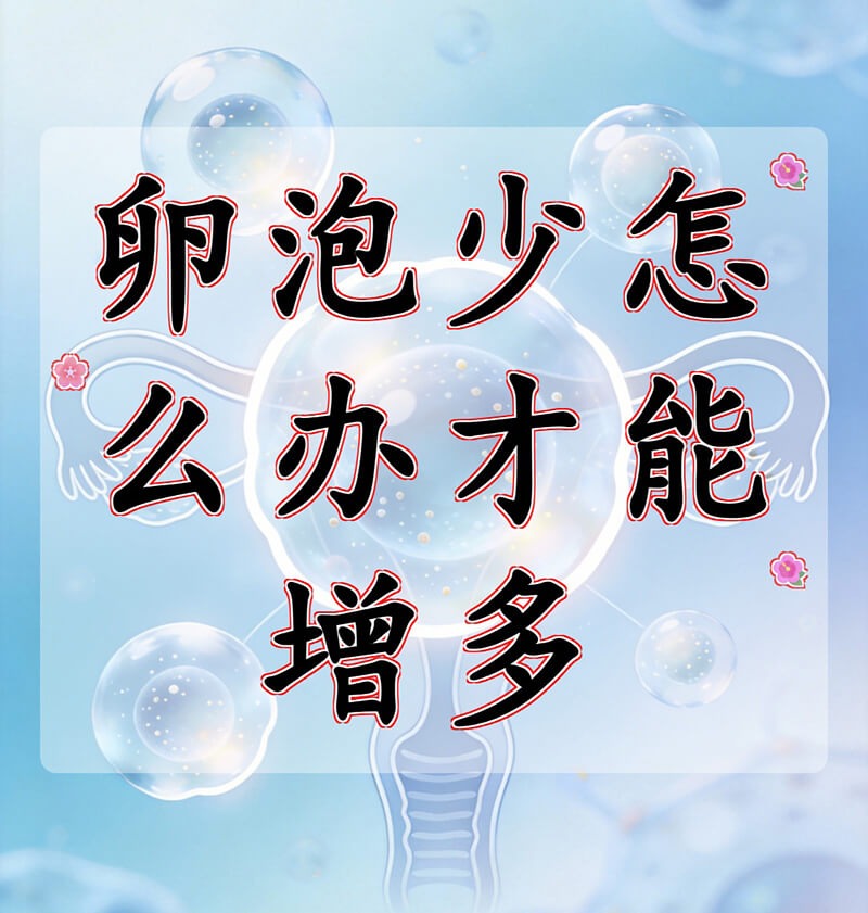 高龄产妇做试管卵泡少怎么办