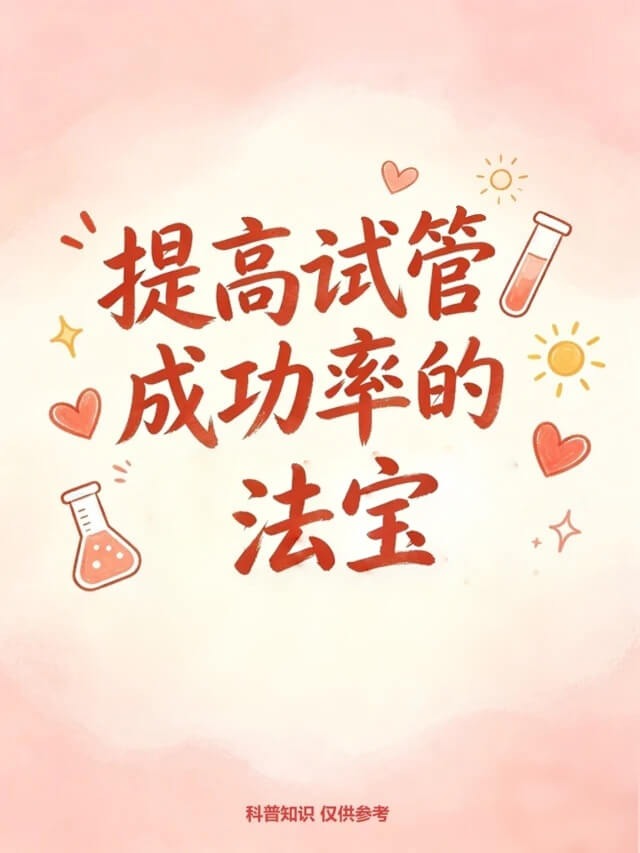 如何提高试管成功率